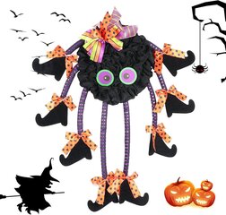 Halloween-seppele, musta, 50*55cm hinta ja tiedot | Juhlakoristeet | hobbyhall.fi