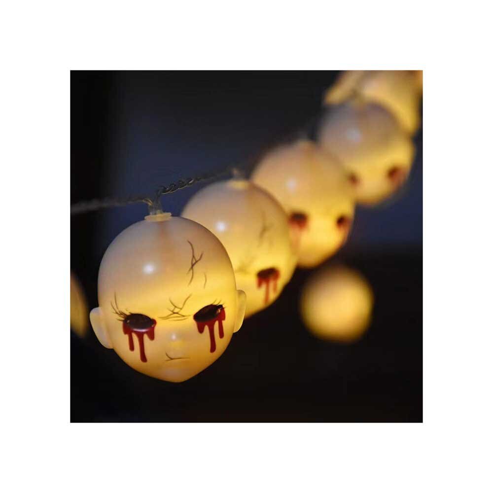 Halloween-lepakkovalot, kurpitsalepakko-koristevalot, 20 LED-halloween-koristevaloa, Halloween-valonauhat hinta ja tiedot | Jouluvalot | hobbyhall.fi