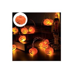 Halloween-lepakkovalot, kurpitsalepakko-koristevalot, 20 LED-halloween-koristevaloa, Halloween-valonauhat hinta ja tiedot | Jouluvalot | hobbyhall.fi