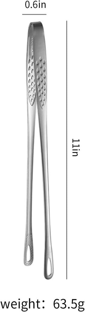 2 kpl 28 cm keittiöpihdit 18/8 elintarvikelaatuiset ruostumattomasta teräksestä valmistetut ruuanlaittopihdit, hienot pinsettipihdit, salaattikalapihvigrillaus hinta ja tiedot | Keittiövälineet | hobbyhall.fi