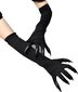 Halloween Puku Kynnet Käsineet Pitkät Naulat Black Party Halloween Rekvisiitta Susi Claws Käsineet Cosplay-asu hinta ja tiedot | Juhlakoristeet | hobbyhall.fi