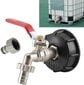 1/2" IBC tankkihanan sovitin - S60X6 karkeakierteinen puutarhasäiliön pikaliitinhana 1/2" ja 3/4" letkuille hinta ja tiedot | Suihkupäät ja tarvikkeet | hobbyhall.fi