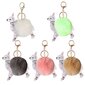 kpl Real Dice Alpaca / Alpaca Fur Ball avaimenperät - tekoturkista pörröiset karvakorut naisille ja tytöille hinta ja tiedot | Varastohyllyt | hobbyhall.fi