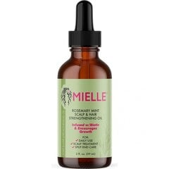 Mielle Rosemary Mint Strengthening Hair Oil elvyttää ja kosteuttaa hiuksia hinta ja tiedot | Hiusnaamiot, öljyt ja seerumit | hobbyhall.fi