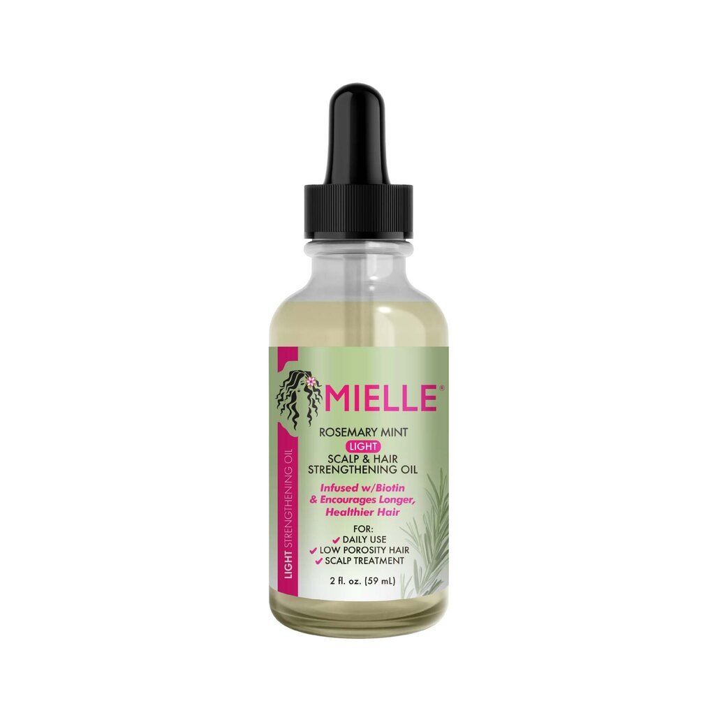 Mielle Rosemary Mint Strengthening Hair Oil elvyttää ja kosteuttaa hiuksia hinta ja tiedot | Naamiot, öljyt ja seerumit | hobbyhall.fi