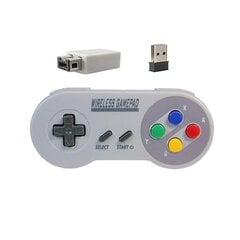 Langaton peliohjain 2.4g Gamepad Joypad Joystick Yhteensopiva Snes Mini PC Windows Ns Switch kanssa hinta ja tiedot | Pelikonsolit | hobbyhall.fi