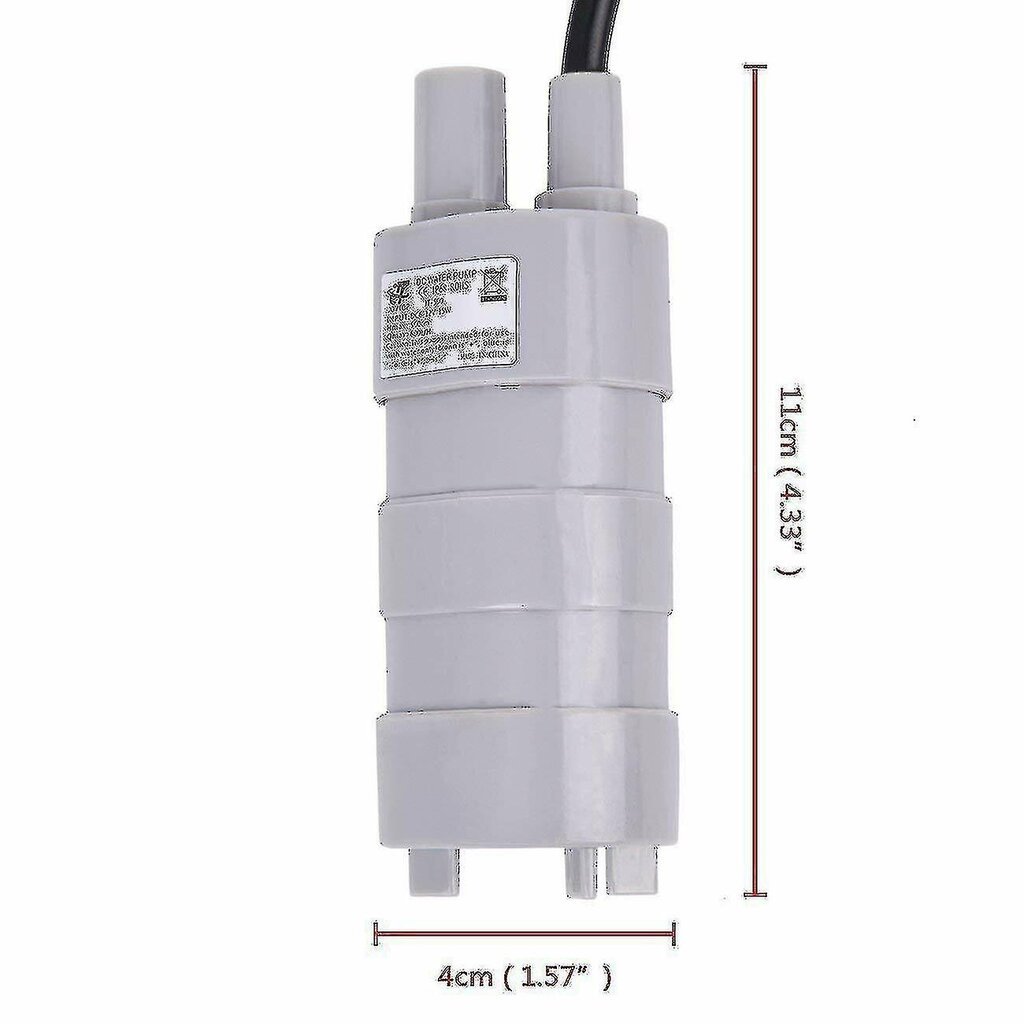 12v upotettava makean veden pumppu 10 lpm sopii Thetford C2 C200 Cwe Cs C402 kasettikäymälöihin hinta ja tiedot | Vesipumput ja -painesäiliöt | hobbyhall.fi