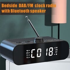 Eurooppalainen Kelloohjattu Dab/Fm-Radio Tukee Bluetoothia, Bassokalvolla, Hd-Näytöllä hinta ja tiedot | Kelloradiot ja herätyskellot | hobbyhall.fi