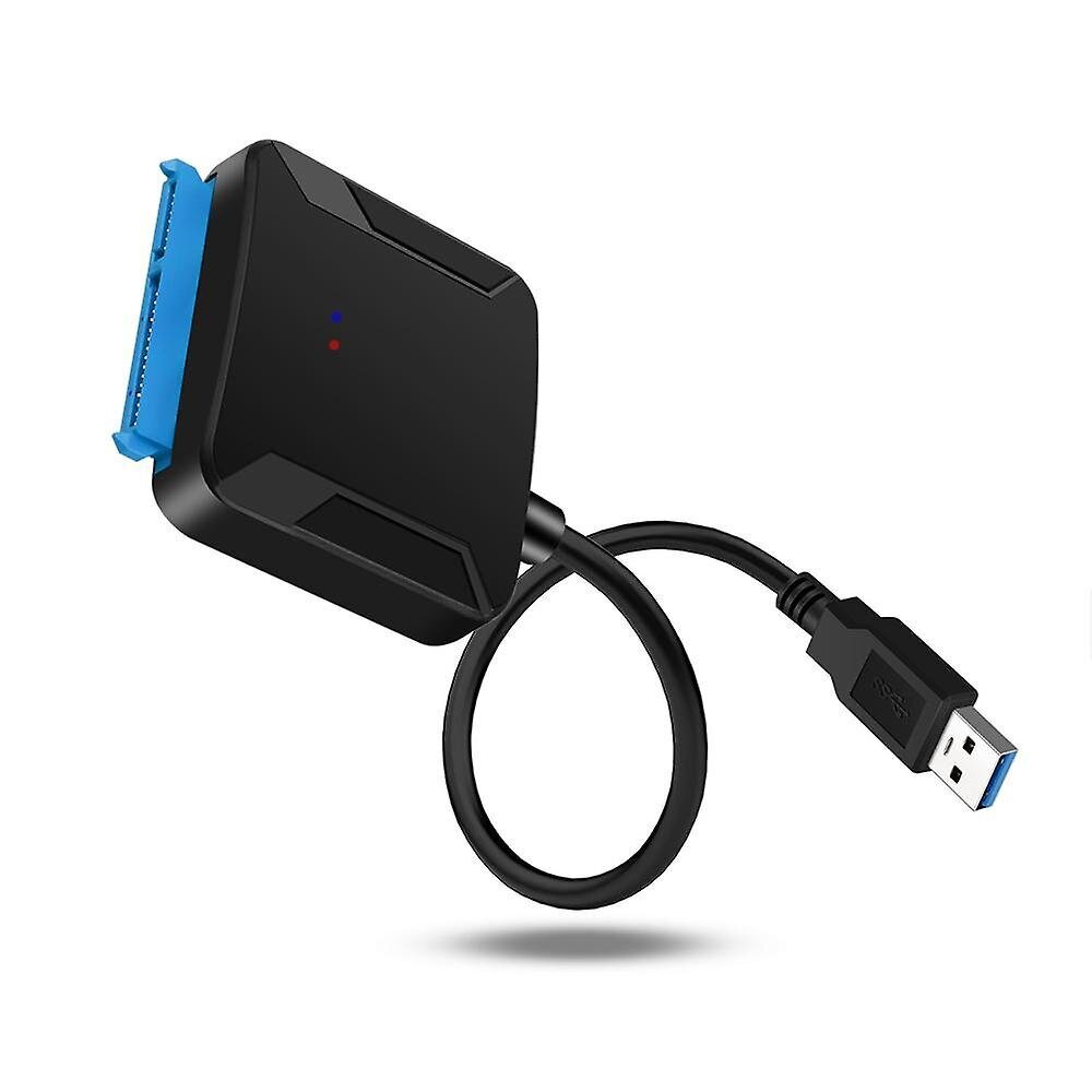 USB 3.0 - Sata-kaapeli USB 3.0 -kiintolevysovittimen muunnin 2,5/3,5 tuuman ulkoinen HDD SSD -sovitin kannettavalle tietokoneelle Xbox One Xbox 360 PS4 hinta ja tiedot | Adapterit | hobbyhall.fi