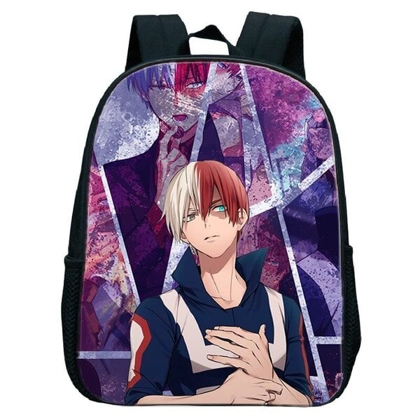 12 tuuman koulureppu Shoto Todoroki Print Academia Boku No Hero Academia Anime Boys -reppu kouluun Bookbag Sac A Dos