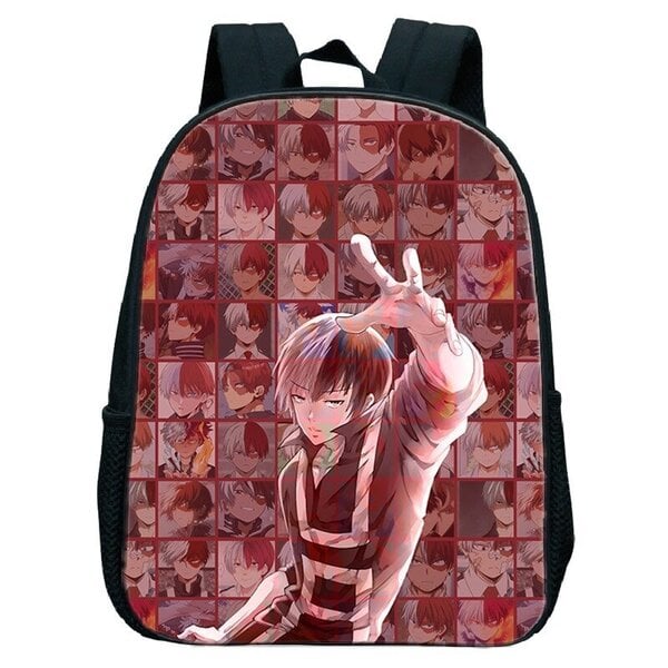 12 tuuman koulureppu Shoto Todoroki Print Academia Boku No Hero Academia Anime Boys -reppu kouluun Bookbag Sac A Dos