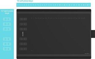 Huion H1060P grafiikkalevy hinta ja tiedot | Huion Tietokoneet ja pelaaminen | hobbyhall.fi