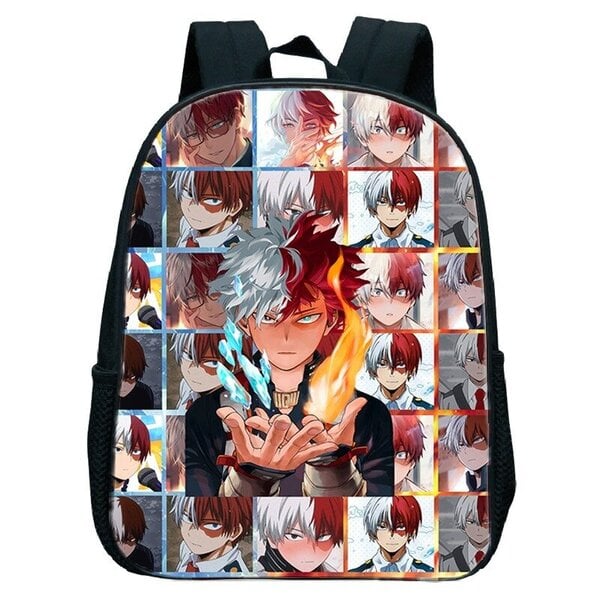 12 tuuman koulureppu Shoto Todoroki Print Academia Boku No Hero Academia Anime Boys -reppu kouluun Bookbag Sac A Dos