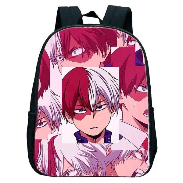 12 tuuman koulureppu Shoto Todoroki Print Academia Boku No Hero Academia Anime Boys -reppu kouluun Bookbag Sac A Dos