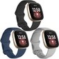 [3-Pack] hihna, joka on yhteensopiva Fitbit Versa 3 -hihnan / Fitbit Sense -hihnan kanssa, pehmeä silikonihihna Fitbit Versa 3:lle / Fitbit Sense Smart Watch hinta ja tiedot | Älykellojen ja aktiivisuusrannekkeiden lisätarvikkeet | hobbyhall.fi