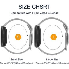 [3-Pack] hihna, joka on yhteensopiva Fitbit Versa 3 -hihnan / Fitbit Sense -hihnan kanssa, pehmeä silikonihihna Fitbit Versa 3:lle / Fitbit Sense Smart Watch hinta ja tiedot | Älykellojen ja aktiivisuusrannekkeiden lisätarvikkeet | hobbyhall.fi