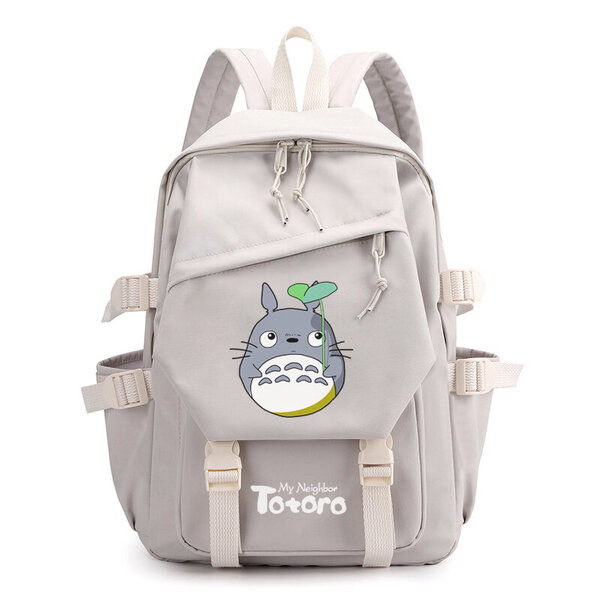 Muoti Söpö Totoro Cat Naisten Reppu Kawaii Kirjalaukku Teini-ikäisille Tytöille Kannettava Reppu Opiskelija Koululaukku Mochila Nainen