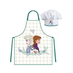 Disney Frozen esiliina ja hattu setti hinta ja tiedot | Keittiötekstiilit | hobbyhall.fi