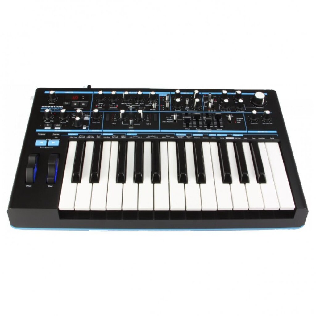 Novation Bass Station II Analoginen Mono Syntetisaattori hinta ja tiedot | Kosketinsoittimet | hobbyhall.fi