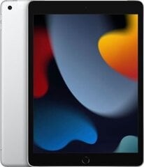 Apple iPad 10.2" Wi-Fi + Cellular 64GB - Silver 9th Gen MK493HC/A hinta ja tiedot | Tabletit | hobbyhall.fi