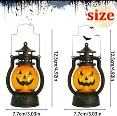 3 kpl Halloween lyhdyt, kannettavat kurpitsat, Halloween retrokurpitsat, jack o lyhdyt, Halloween koristekurpitsat, kurpitsalyhdyt erilaisilla ilmeillä, Halloween koristeet hinta ja tiedot | Juhlakoristeet | hobbyhall.fi