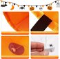 Halloween karkkikassi, 2 pakkainen halloween karamellipussi LED valoilla, hehkuva halloween karamellipussi, hehkuva Halloween kurpitsa karkkikassi hinta ja tiedot | Juhlakoristeet | hobbyhall.fi