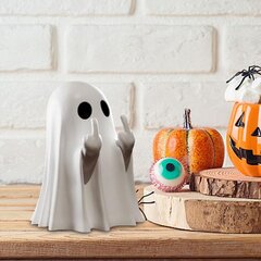 Aavepatsaat, pelottavat haamut Halloween aavehahmot, Halloween aavekoristeet Pöytäkoristeet Halloween koristeet ulkona hinta ja tiedot | Juhlakoristeet | hobbyhall.fi