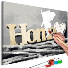 DIY kangas maalaus - Home on the Branches hinta ja tiedot | Maalaa numeroiden mukaan | hobbyhall.fi