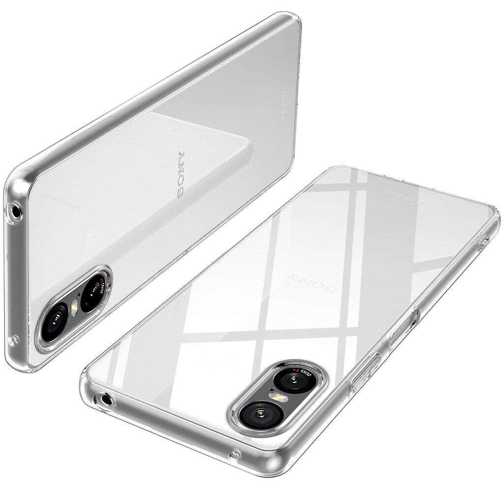 Sony Xperia 10 VI -kotelolle Sormenjälkiä estävä läpinäkyvä TPU-puhelimen kansi hinta ja tiedot | Puhelimen kuoret ja kotelot | hobbyhall.fi