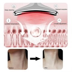 Kasvojen ja kaulan kauneuslaite, monitoiminen kasvojen ihonhoitotyökalu, 7-värinen LED-kasvo- ja kaulahierontalaite, sopii päivittäiseen ihonhoitoon kotona -GSL hinta ja tiedot | Kasvojenhoitolaitteet | hobbyhall.fi