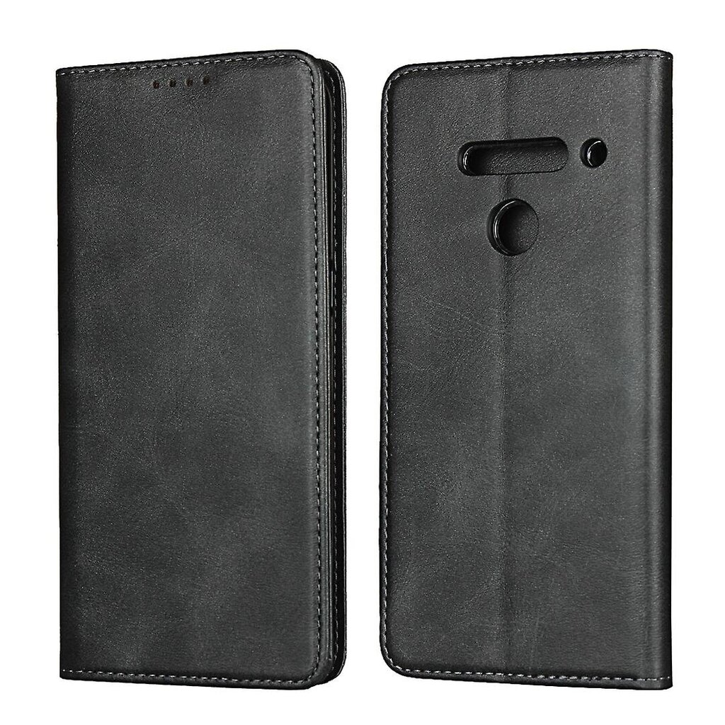 Lg V50 Thinq Calf Texture Magneettiselle vaakasuoralle käännettävälle nahkakotelolle, jossa pidike ja korttipaikat ja lompakko hinta ja tiedot | Puhelimen kuoret ja kotelot | hobbyhall.fi