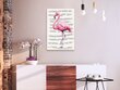 DIY kangas maalaus - Beautiful Flamingo 40x60 hinta ja tiedot | Maalaa numeroiden mukaan | hobbyhall.fi