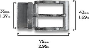 2kpl Käännettävä vyön solki - Vaihtosolki - 30mm 32mm 35mm - Irrotettava - Pyörivä solki - 3 3,2 3,5 cm - Varaosa - Kääntyvä solki hinta ja tiedot | Käsityökalut | hobbyhall.fi