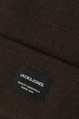 Talvihattu Jack &amp; Jones 12092815CHOCOLATE-OS hinta ja tiedot | Miesten hatut, huivit ja käsineet | hobbyhall.fi