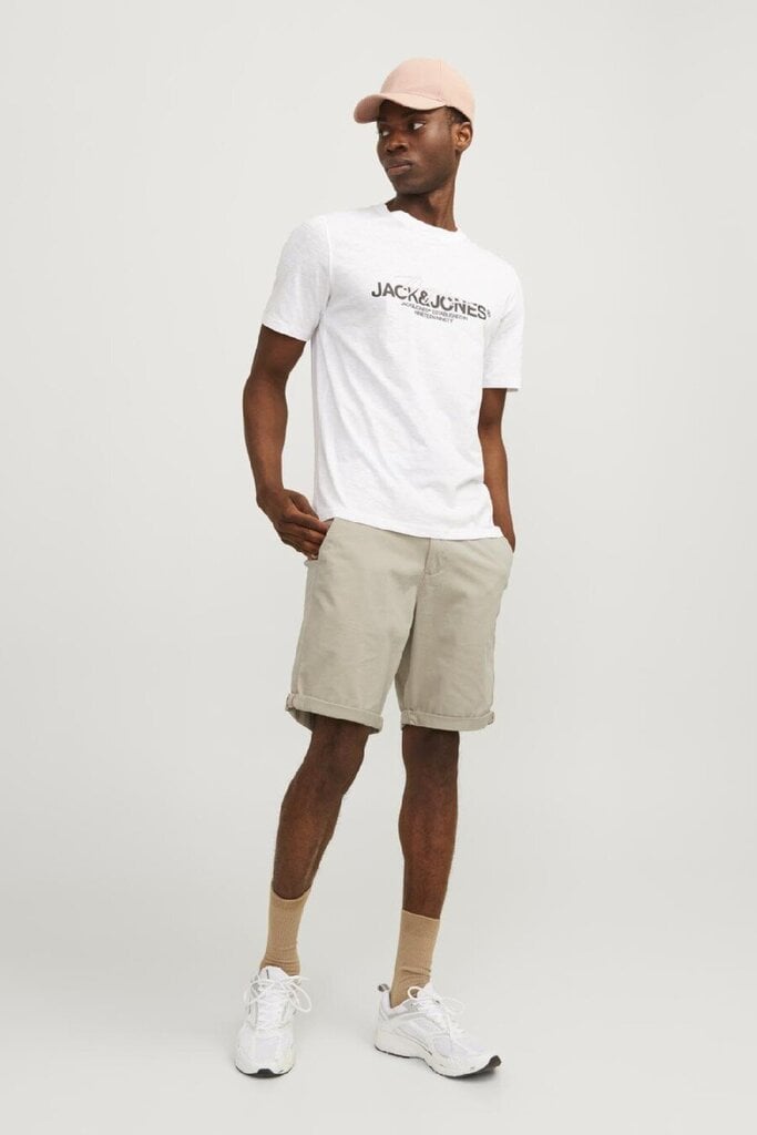 Kangasshortsit Jack &amp; Jones 12165604CROCKERY-L hinta ja tiedot | Miesten shortsit | hobbyhall.fi