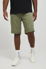 Kangasshortsit Jack &amp; Jones 12169212DEEPLICHENGR-38 hinta ja tiedot | Miesten shortsit | hobbyhall.fi