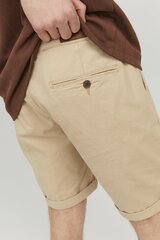 Kangasshortsit Jack &amp; Jones 12206889DUNE-XL hinta ja tiedot | Miesten shortsit | hobbyhall.fi