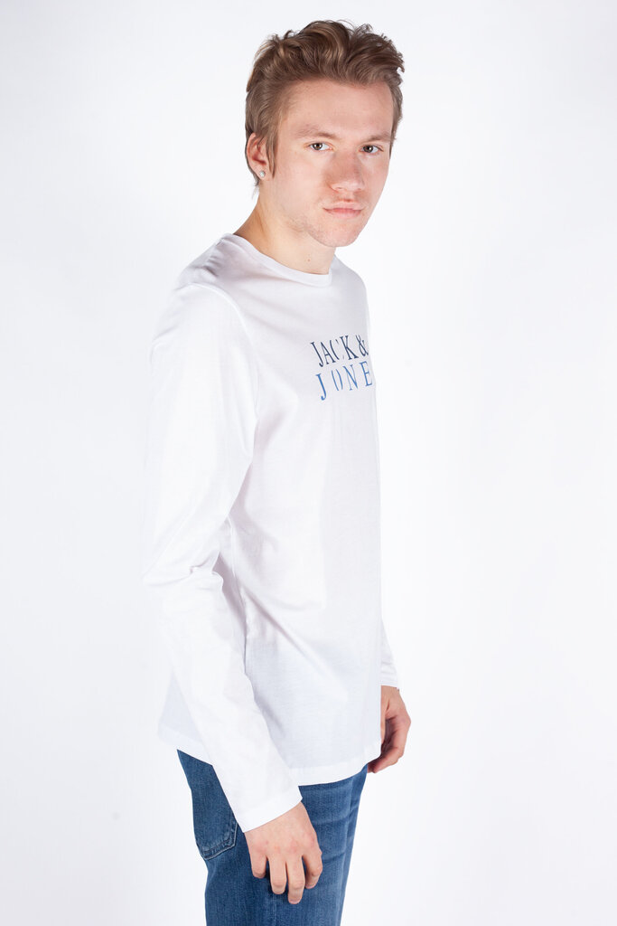 T-paita Jack &amp; Jones 12244403WHITE-L hinta ja tiedot | Miesten T-paidat | hobbyhall.fi