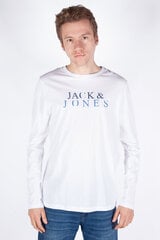 T-paita Jack &amp; Jones 12244403WHITE-L hinta ja tiedot | Miesten T-paidat | hobbyhall.fi