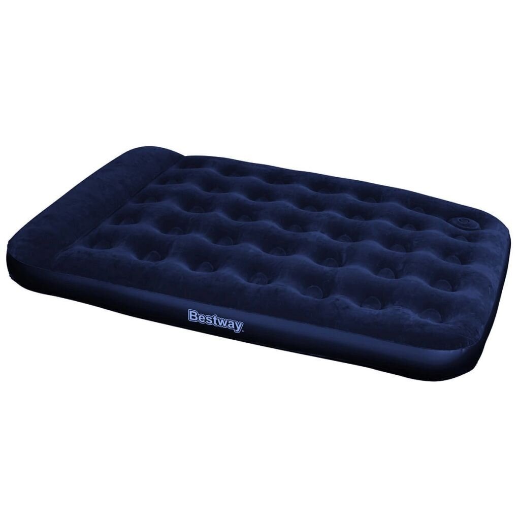 Bestway Ilmapatja nukkapinta ja sisäänrakennettu pumppu 191x137x28 cm hinta ja tiedot | Ilmapatjat | hobbyhall.fi