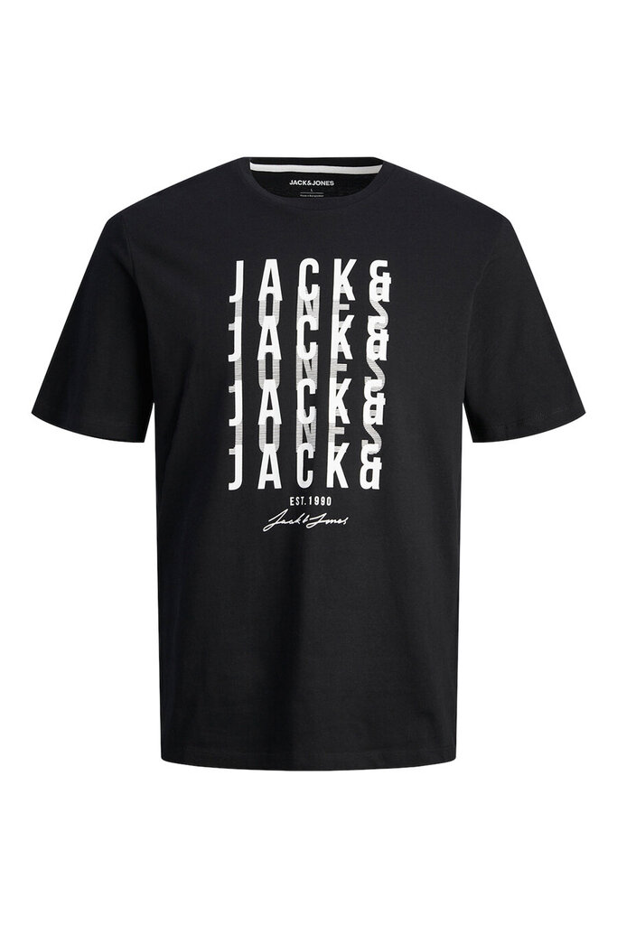 T-paita Jack &amp; Jones 12247813BLACK-XL hinta ja tiedot | Miesten T-paidat | hobbyhall.fi