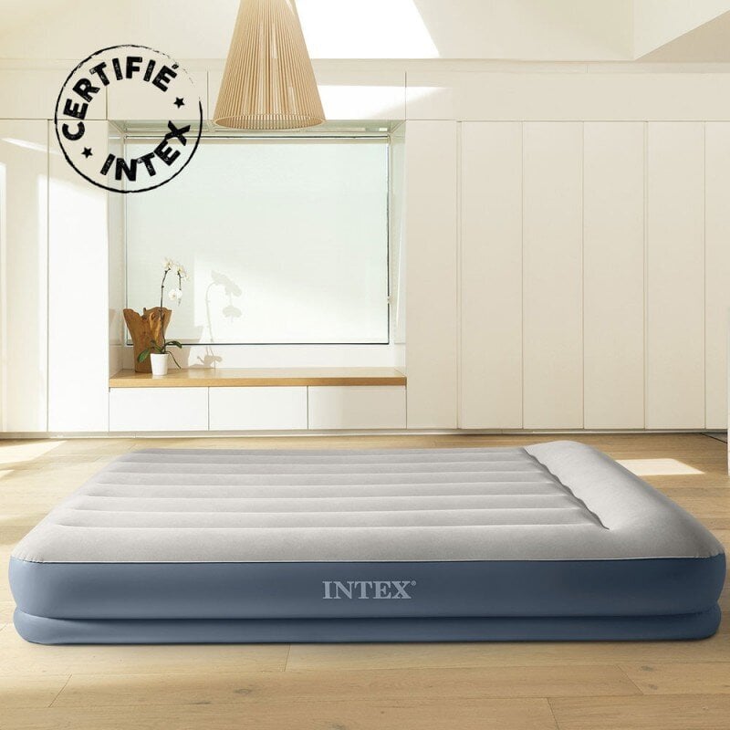 Ilmatäytteinen patja Intex Queen Middle Rise integroidulla pumpulla, 152 x 203 x 30 cm hinta ja tiedot | Ilmapatjat | hobbyhall.fi