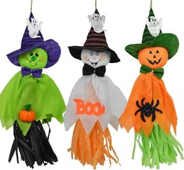 3 osainen Halloween Ghost koristeripustimet Juhlakoristeellinen kauhuseinään hinta ja tiedot | Juhlakoristeet | hobbyhall.fi