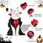 Lemmikin halloweenasu, vampyyri, L hinta ja tiedot | Koiran vaatteet | hobbyhall.fi