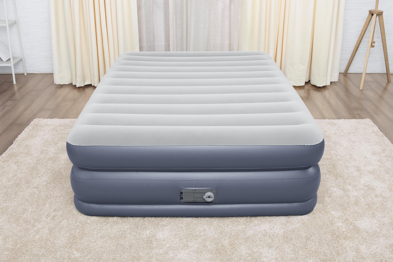 Ilmatäytteinen patja Bestway Tritech QuadComfort Airbed Queen, 203x152x51 cm, integroidulla pumpulla. hinta ja tiedot | Ilmapatjat | hobbyhall.fi