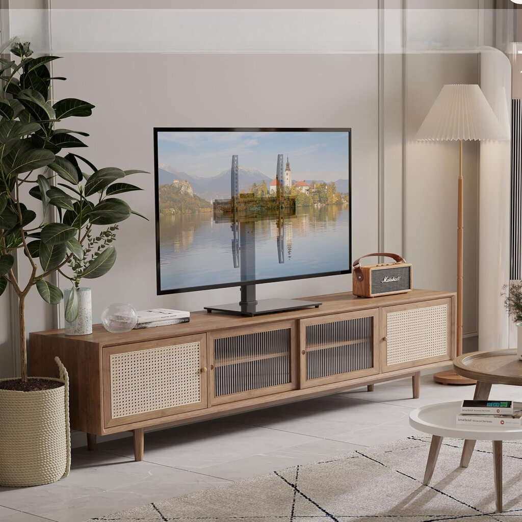 BONTEC kääntyvä TV-teline, 26-55", musta hinta ja tiedot | TV-seinätelineet | hobbyhall.fi