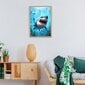 HAEPXYBY 5D DIY timantti kirjontapaketti 30x40 cm Shark hinta ja tiedot | Timanttimaalaukset | hobbyhall.fi