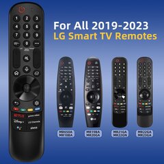 LG TV: n kaukosäätimen vaihtoon, kaikkiin 2019-2023 LG-kaukosäädin LG-älytelevisioille, LG Magic Remote MR22/23GA ääni- ja osoitintoiminnolla. LG TV ThinQ OLED WebOS UHD 4K: lle. hinta ja tiedot | TV-lisätarvikkeet | hobbyhall.fi