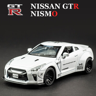 1:32 Skyline Ares GTR R34 R35 metalliseos urheiluautomallit metallilelut kilpa-automallit simulaatiokokoelmat lapsille lahjat