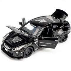 1:32 Skyline Ares GTR R34 R35 metalliseos urheiluautomallit metallilelut kilpa-automallit simulaatiokokoelmat lapsille lahjat hinta ja tiedot | Pienoismallit | hobbyhall.fi